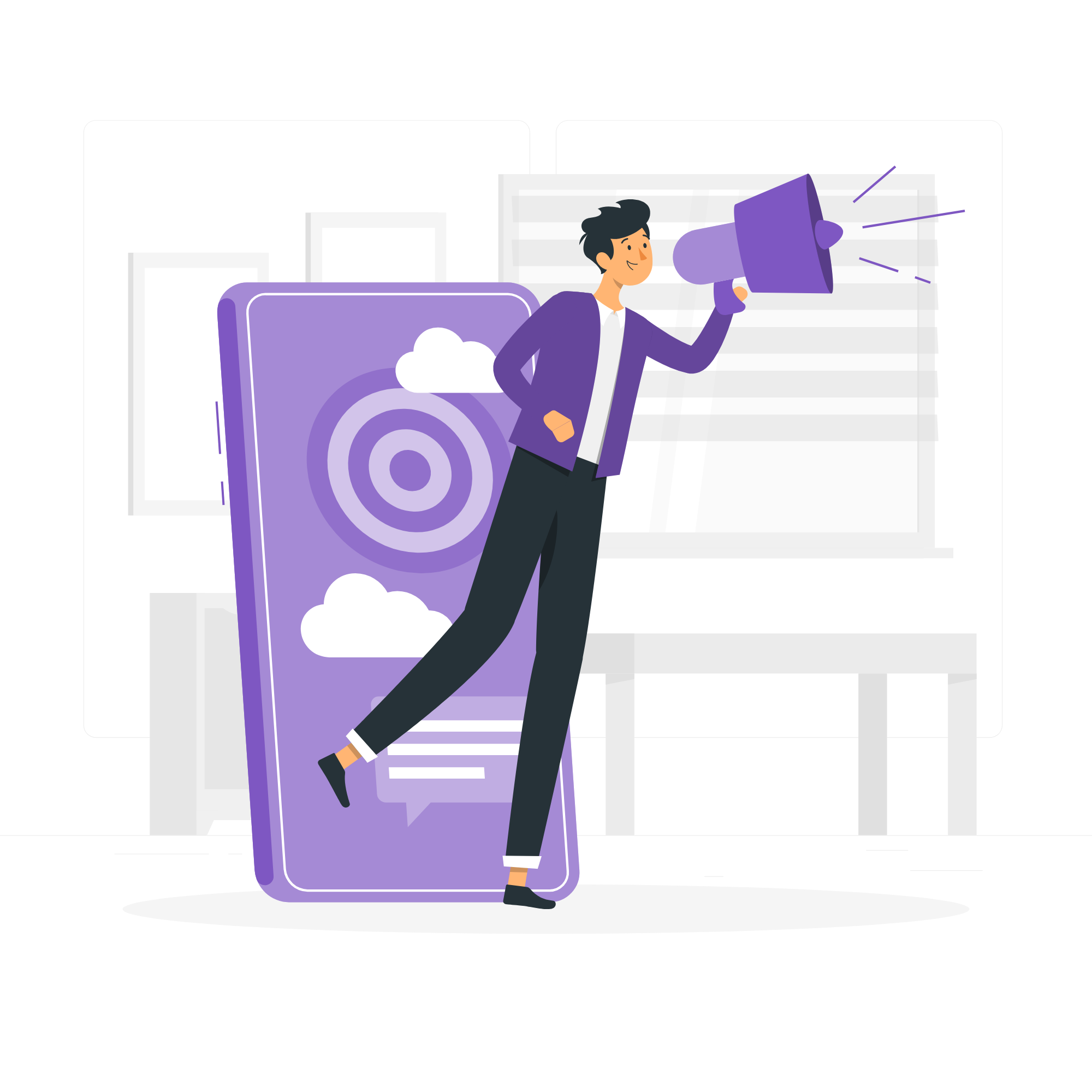 Illustration eines UX/UI-Designprozesses